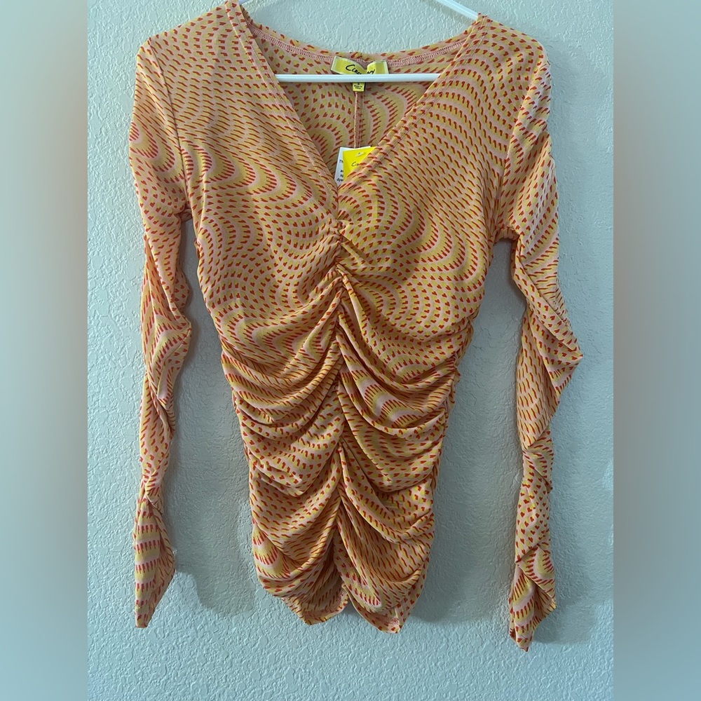 Sam Edelman Circus NY sheer blouse